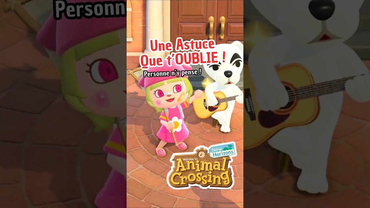 TU AS OUBLIÉ CETTE ASTUCE sur ACNH ! #animalcrossing #acnh #animalcrossingnewhorizons #shortsfeed