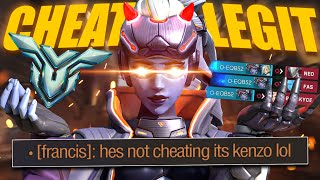 "Widow is not cheating it's therealkenzo"