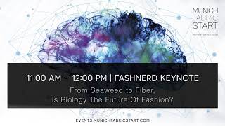 MUNICH FABRIC START Podcast | FashNerd Keynote screenshot 4