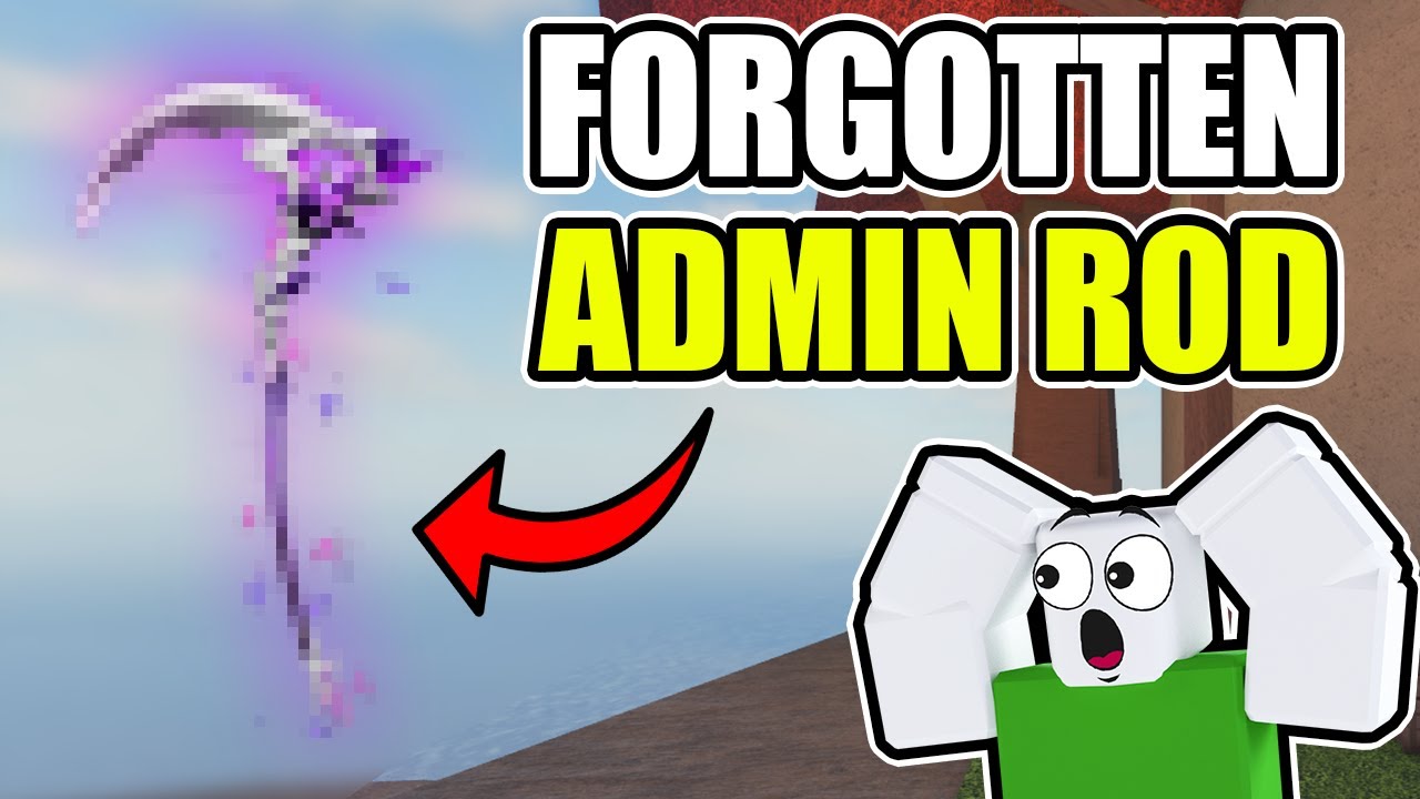 The Admin Rod Everyone Forgot About in Fisch - YouTube
