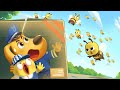 Don&#39;t Sting Me, Bees!🐝| Outdoor Safety Tips | Kids Cartoon | Police Cartoon | Sheriff Labrador