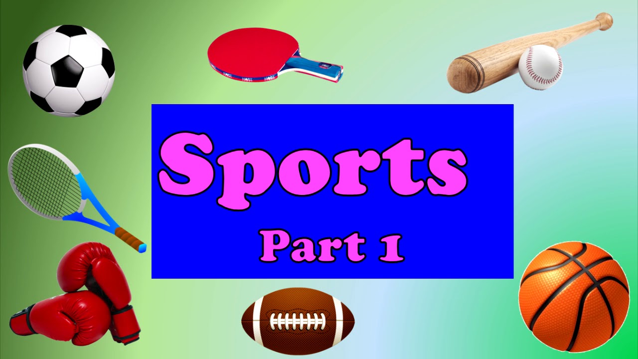 Sports Part 1 Спорт Часть1 // #УчуАнглийский