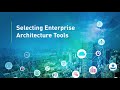 Selecting enterprise architecture tools