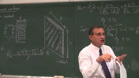 Lecture 29 (2013). Natural convection from finned surfaces and PCB