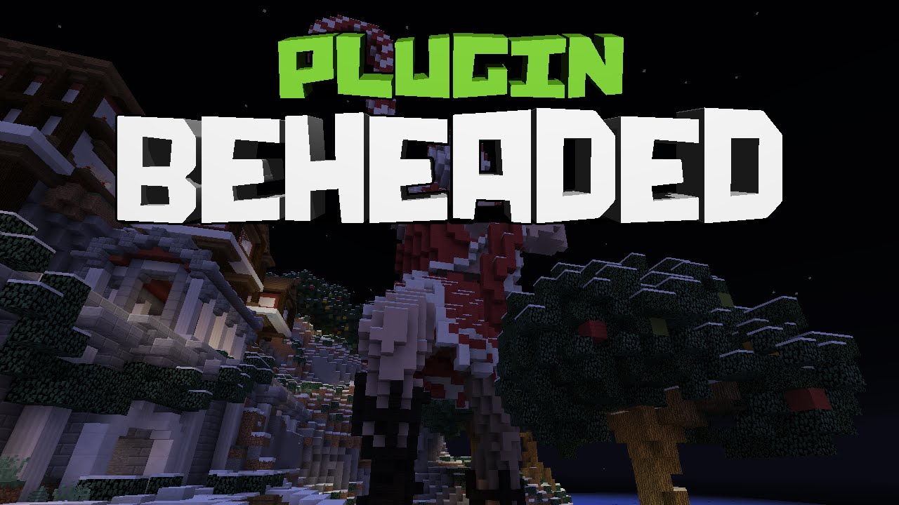 Beheading Minecraft Minecraft Plugin Tutorial BeHeaded - MUERTE POR CABEZA - YouTube