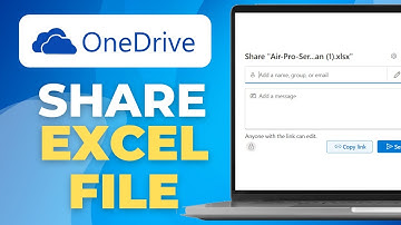 How To Share An Excel File Through OneDrive