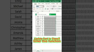 Charts INSIDE Excel Cells?!#excel #exceltips #exceltricks #datavisualization #spreadsheets #tutorial