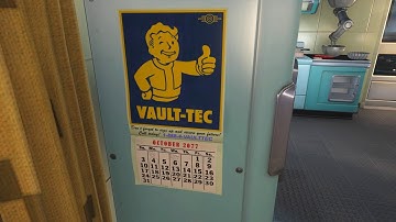 Fallout 4 - Vault-Tec Phone Number Easter Egg (FO4 EASTER EGGS)