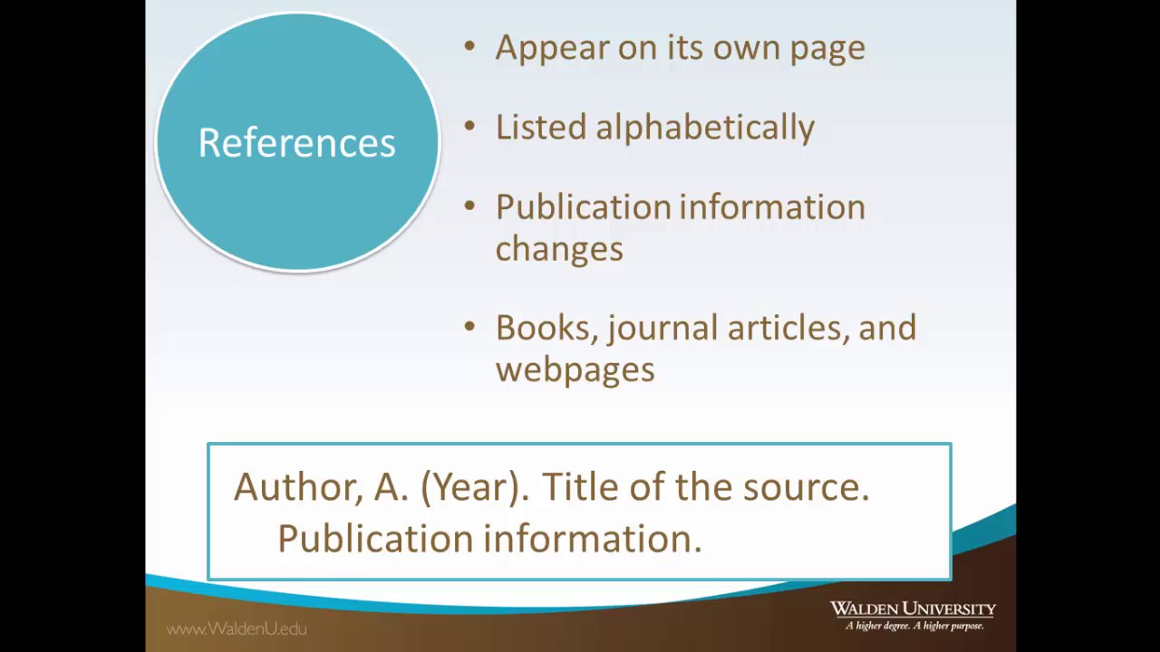 crash course in apa style
