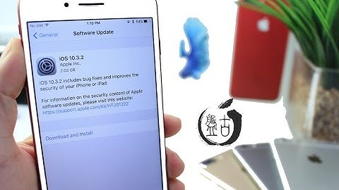 iOS 10.3.2 is out & Jailbreak Update