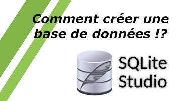 Je crée mon application Android - Création de la base de donnée