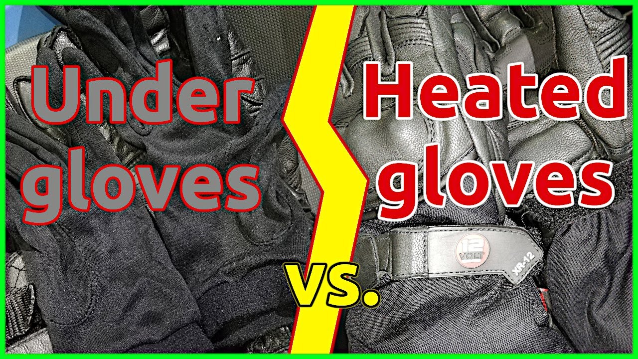 Silk liner vs. XR-12 Gerbing heated gloves | Avoiding Cold Hands Winter Riding