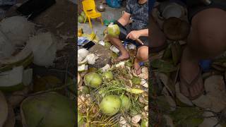 Professional Coconut Cutting Man 🤔
