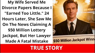 Wife Divorced Me For Being Poor. 24 Hours Later I Won $50 Million