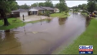 Drivers stall out on flooded roads in Orange Park