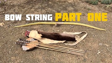 How To Make a Bow String (Part 1 of 2)