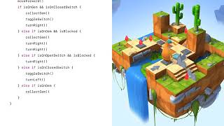 Swift Playgrounds Solution for “Logical Labyrinth”