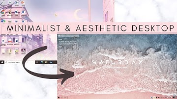 Digital Desktop Declutter and Organization For Windows 10 | Minimalist