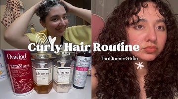 Beginner-Friendly Curly Hair Routine 🌸 (2C/3A Curls)