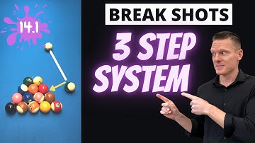 How to play next to the rack break shots(14.1)