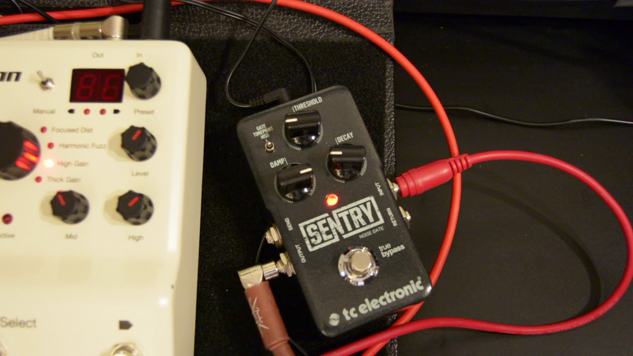 tc electronic SENTRY ノイズゲートエフェクター TC Electronic | Product | SENTRY NOISE GATE