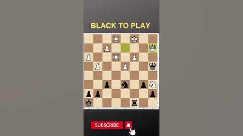 Daily chess puzzle Black to play😊 😊😊 #chess #challenge #learnchess #improve #shorts