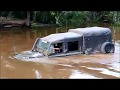 Land Rover Militar bebeu agua no Pantanal - 7 Trilha Coxim Pantanal 2018