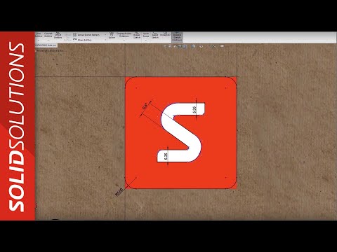 SOLIDWORKS Tutorial - How to trace an image (SOLIDWORKS 2020)