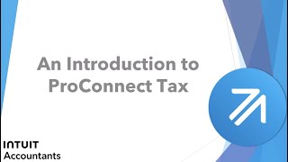 An Introduction To ProConnect Tax