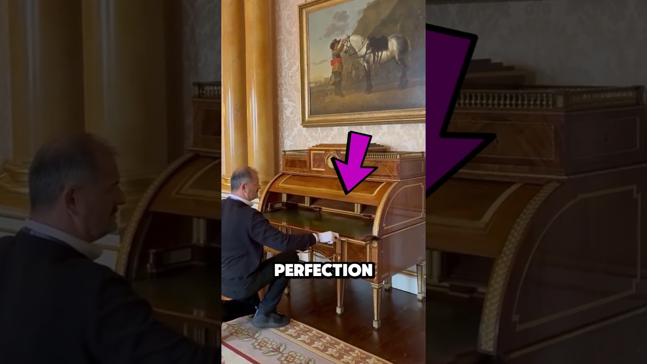 Secret Desk of Buckingham Palace🤯