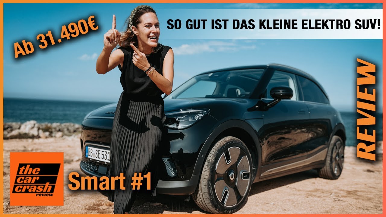 Smart #1 im Test (2022) Wir fahren das neue Elektro-SUV ab 31.490€!  Fahrbericht, Review