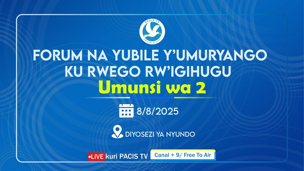 UMUNSI WA KABIRI WA FORUM Y'UMURYANGO KU RWEGO RW'IGIHUGU MURI DIYOSEZI ...