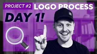 🔍  JaWoodle Logo Design - Project Review & Research - Day 1 - Logo Design Process