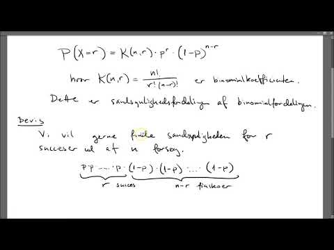 Video: Forskellen Mellem Tilfældige Variabler Og Sandsynlighedsfordeling