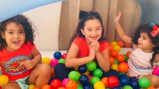 DESAFIO DA PISCINA DE BOLINHAS - BALL POOL CHALLENGE