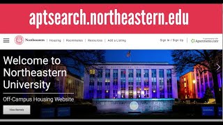 Northeastern University Apartment Search: Database Intro