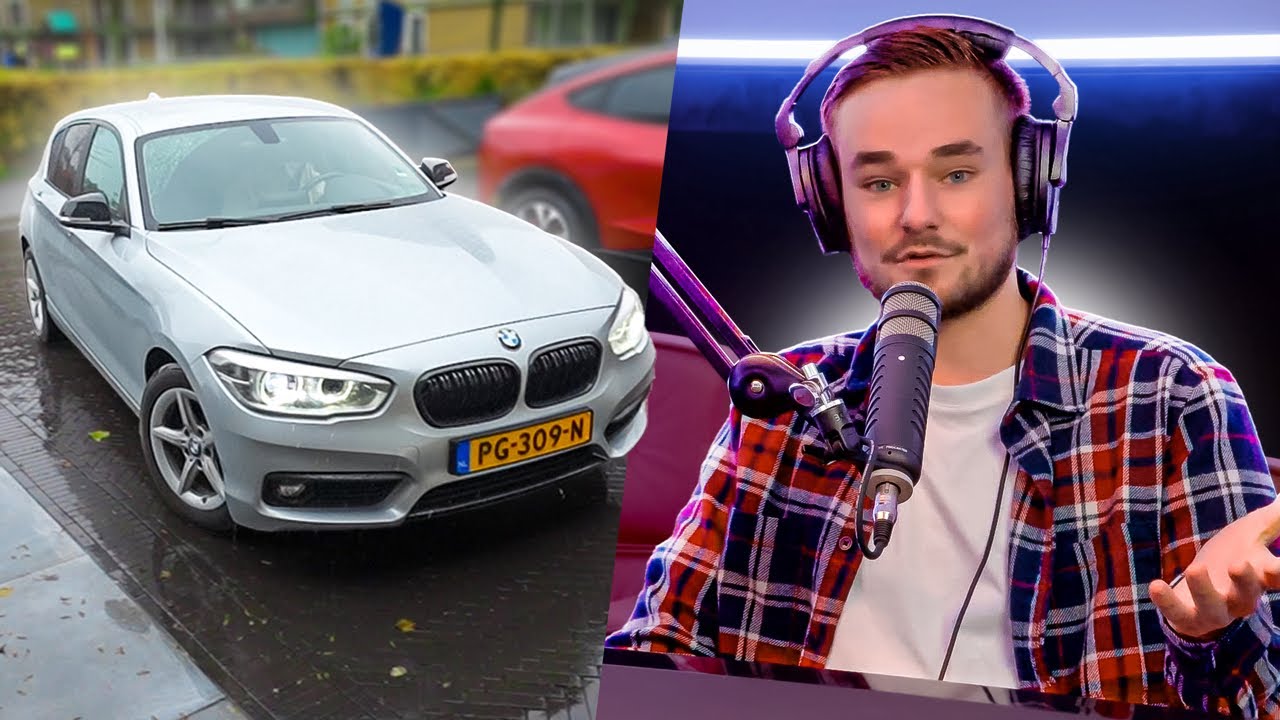 ZIJN GLOEDNIEUWE BMW & 1E PODCAST OPNAME!