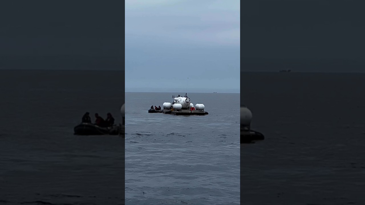 submarine titanic missing passenger || Atlantic Ocean 