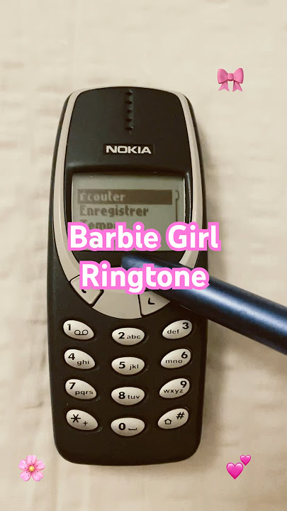 🌸Barbie girl (Aqua) Nokia 3310 Ringtone🌸