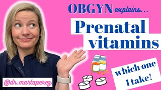 OBGYN Explains Prenatal Vitamins! Is there a best prenatal vitamin? Important ingredients & more.