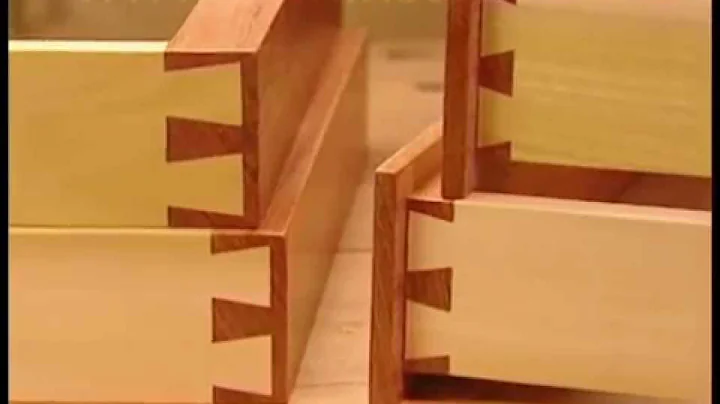 Leigh D4R Pro Dovetail Jig Half blind dovetails