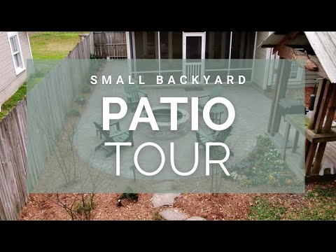 Small Backyard Patio Tour | Catherine Arensberg