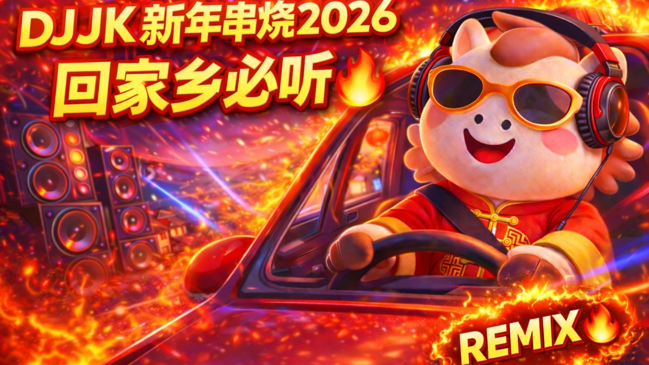 过年回家必播🧧 DJ JK 新年串烧 2026 | 超炸派对Remix