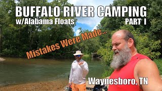Buffalo River (Tennessee) Camping  Part I
