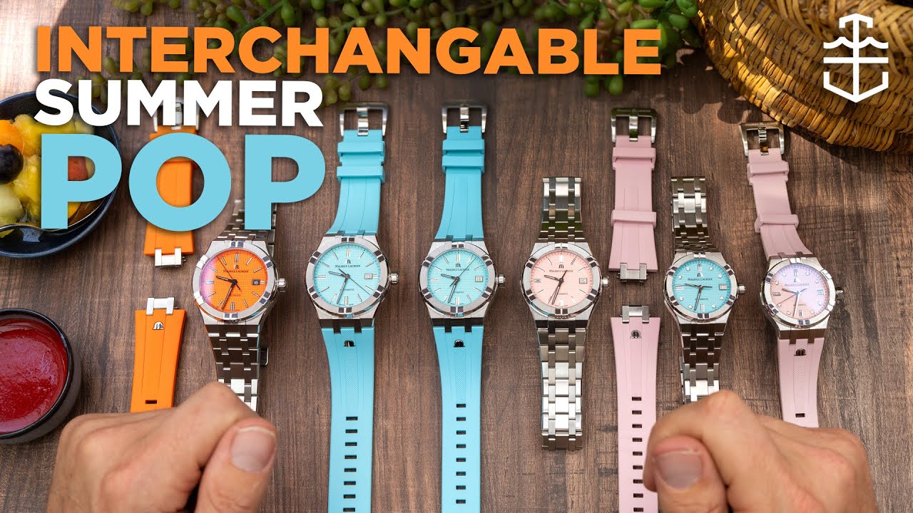 The Maurice Lacroix Aikon Summer is beach-ready for all wrists