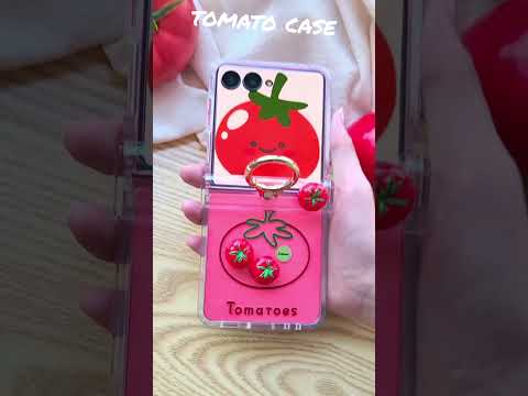 갤럭시z플립7 힌지보호 토마토 피규어케이스 #galaxyzflip7 #zflip7 #phonecase