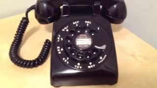 Old Black Western Electric 500, 260 Antiguo We Modelo 500 260