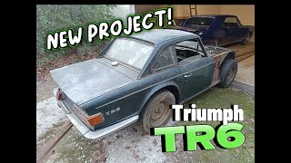 New project! Triumph TR6: how rusty is it?!