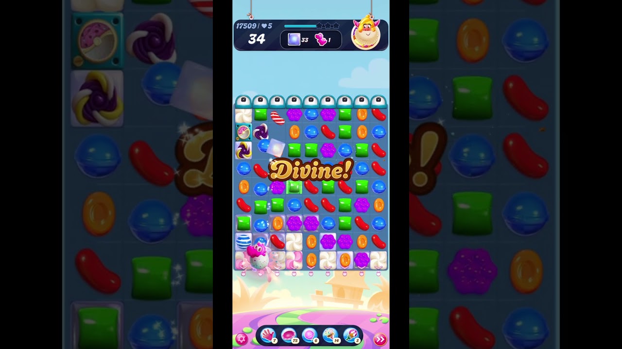 Candy Crush Saga - Level 17509 - YouTube