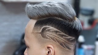 Kẻ vạch tóc nam cực đỉnh - Hair Tattoo - Kiểu tóc nam đẹp 2020 - Chính  Barber - YouTube